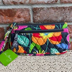 Vera Bradley Jazzy Blooms Wrislet Colorful Quilted Floral